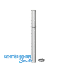 CONFURN Trägersäule Quatro ø 38 mm, Höhe 400 mm, Aluminium eloxiert CONFURN Trägersäule Quatro ø 38 mm, Höhe 400 mm, Aluminium eloxiert