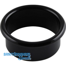 Kabeldurchgang rund, Einbau � 80 mm, Messing schwarz RAL 9005