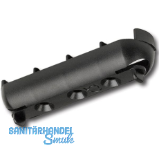 CAMAR Kabelhalter Luxo, L�nge 69 mm, Kunststoff schwarz