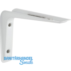 ELEMENT SYSTEM Konsole Alido Stahl wei� lackiert 120 X 80 mm