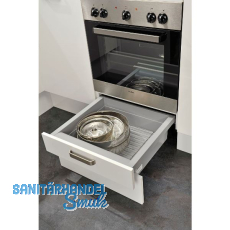 NINKA Herdsockelschubkasten mit BLUMOTION, KB 600 mm, Kunststoff steingrau NINKA Herdsockelschubkasten mit BLUMOTION, KB 600 mm, Kunststoff steingrau