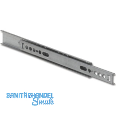 Kugelk�figf�hrung KA 270 Teilauszug, L�nge 278 mm, Stahl verzinkt