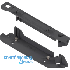 BLUM SERVO-DRIVE Tr�gerprofilaufnahme oben/unten, Kunststoff tiefgrau