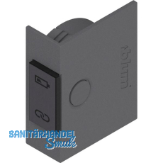 BLUM SERVO-DRIVE Schalter f�r AVENTOS, symmetrisch, Kunststoff tiefgrau
