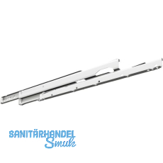 FULTERER FR 6500 Rollschubf�hrung - Vollauszug, L�nge 750 mm, wei� pulverbesch.