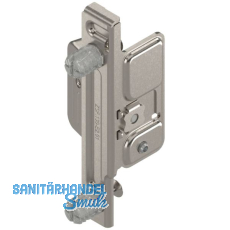 BLUM METABOX CLIP Frontbefestigung, Zarge M,K,H, EXPANDO, links, Stahl vern.