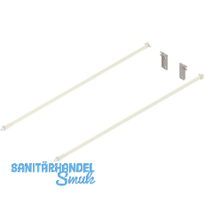 BLUM Metabox Relingset f�r Frontauszug L�nge 550, Aluminium cremewei�