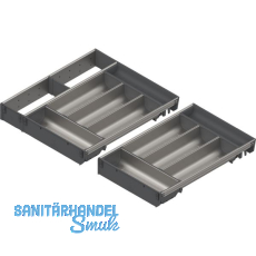 BLUM ORGA-LINE Schalen-Set KB 901 - 999/NL 450 mm Edelstahl/Kunststoff