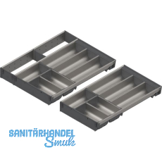 BLUM ORGA-LINE Schalen-Set KB 901 - 999/NL 500 mm Edelstahl/Kunststoff