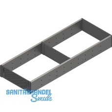 BLUM ORGA-LINE Einzel-Set Korpusbreite 305/NL550 mm Edelstahl/Kunststoff