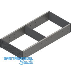 BLUM ORGA-LINE Einzel-Set Korpusbreite 305/NL450 mm Edelstahl/Kunststoff