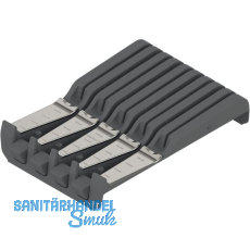 BLUM ORGA-LINE Messerhalter Breite 177,5 mm, Tiefe 260 mm,KS StaubGrau/Edelstahl