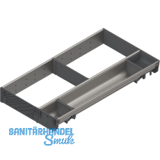 BLUM ORGA-LINE Einzel-Set KB 400/NL 550 mm Edelstahl/Kunststoff