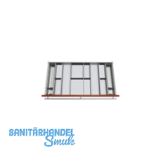 BLUM ORGA-LINE Facheinteilungs-Set KB 1000 - 1099/NL 500 mm Edelstahl/Kunststoff