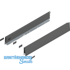 BLUM MERIVOBOX Zarge Höhe M, NL 600, Oriongrau-matt BLUM MERIVOBOX Zarge Höhe M, NL 600, Oriongrau-matt