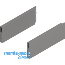 BLUM MERIVOBOX Boxcap H�he E, NL 270, Indiumgrau-matt