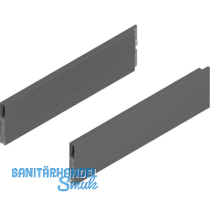 BLUM MERIVOBOX Boxcap Höhe E, NL 400, Oriongrau-matt BLUM MERIVOBOX Boxcap Höhe E, NL 400, Oriongrau-matt