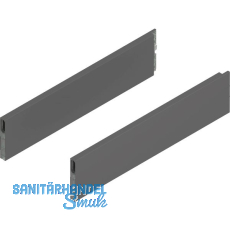 BLUM MERIVOBOX Boxcap Höhe E, NL 450, Oriongrau-matt BLUM MERIVOBOX Boxcap Höhe E, NL 450, Oriongrau-matt