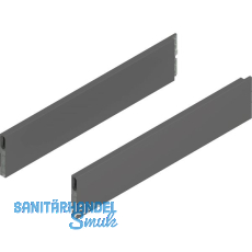 BLUM MERIVOBOX Boxcap Höhe E, NL 500, Oriongrau-matt BLUM MERIVOBOX Boxcap Höhe E, NL 500, Oriongrau-matt