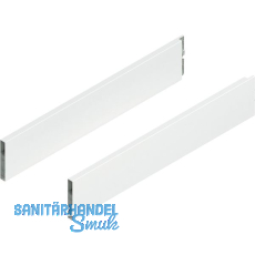 BLUM MERIVOBOX Boxcap Höhe E, NL 550, Seidenweiß-matt BLUM MERIVOBOX Boxcap Höhe E, NL 550, Seidenweiß-matt