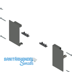 BLUM MERIVOBOX Fronthalter Innenschubkasten H�he M, Oriongrau-matt