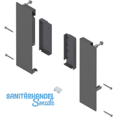 BLUM MERIVOBOX Fronthalter Innenauszug mit Reling H�he E, Oriongrau-matt