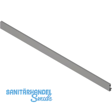 BLUM MERIVOBOX Vorderst�ck mit Nut, L�nge 1042 mm, Aluminium Indiumgrau-matt
