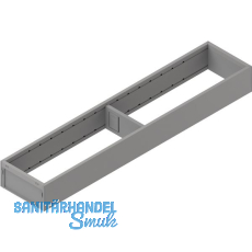 BLUM AMBIA-LINE Schubkastenrahmen schmal, NL500mm, Stahl Indiumgrau matt