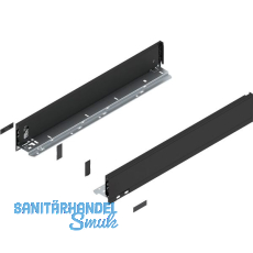 BLUM LEGRABOX pure Zarge H�he M, NL 550, Carbonschwarz-matt