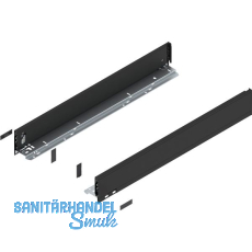 BLUM LEGRABOX pure Zarge H�he M, NL 650, Carbonschwarz-matt