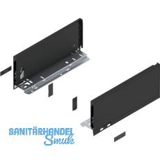 BLUM LEGRABOX pure Zarge H�he K, NL 300, Carbonschwarz-matt