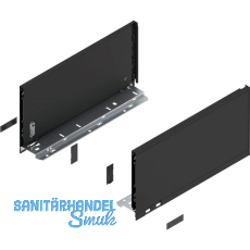 BLUM LEGRABOX pure Zarge H�he C, NL 350, Carbonschwarz-matt