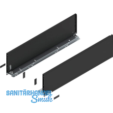 BLUM LEGRABOX pure Zarge H�he C, NL 650, Carbonschwarz-matt