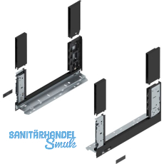 BLUM LEGRABOX free, Zarge Höhe C, NL 350, Carbonschwarz-matt BLUM LEGRABOX free, Zarge Höhe C, NL 350, Carbonschwarz-matt