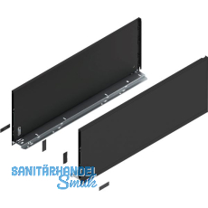 BLUM LEGRABOX pure Zarge H�he F, NL 650, Carbonschwarz-matt