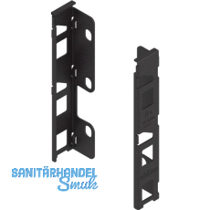 BLUM LEGRABOX Holzrückwandhalter Höhe K, Carbonschwarz-matt BLUM LEGRABOX Holzrückwandhalter Höhe K, Carbonschwarz-matt