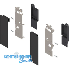 BLUM LEGRABOX Fronthalter Innenauszug mit Reling Höhe C, Carbonschwarz BLUM LEGRABOX Fronthalter Innenauszug mit Reling Höhe C, Carbonschwarz