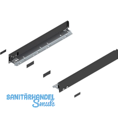 BLUM LEGRABOX pure SET H�he N, TIP-ON, 40kg, NL 400, Carbonschwarz