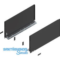 BLUM LEGRABOX pure SET Höhe F, TIP-ON, 70kg, NL 650, Carbonschwarz BLUM LEGRABOX pure SET Höhe F, TIP-ON, 70kg, NL 650, Carbonschwarz