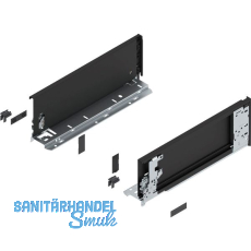 BLUM LEGRABOX special edition Innenzarge H�he K, NL 350 mm, Carbonschwarz