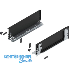BLUM LEGRABOX special edition Innenzarge Höhe K, NL 400 mm, Carbonschwarz BLUM LEGRABOX special edition Innenzarge Höhe K, NL 400 mm, Carbonschwarz