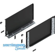 BLUM LEGRABOX special edition Innenzarge Höhe F, NL 450 mm, Carbonschwarz BLUM LEGRABOX special edition Innenzarge Höhe F, NL 450 mm, Carbonschwarz