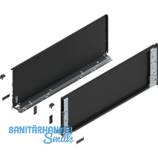 BLUM LEGRABOX special edition Innenzarge H�he F, NL 650 mm, Carbonschwarz