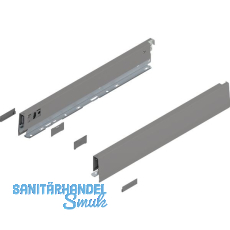 BLUM MERIVOBOX Zarge H�he N, NL 450, Indiumgrau-matt