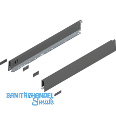 BLUM MERIVOBOX Zarge Höhe N, NL 550, Oriongrau-matt BLUM MERIVOBOX Zarge Höhe N, NL 550, Oriongrau-matt