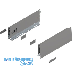 BLUM MERIVOBOX Zarge Höhe M, NL 270, Indiumgrau-matt BLUM MERIVOBOX Zarge Höhe M, NL 270, Indiumgrau-matt