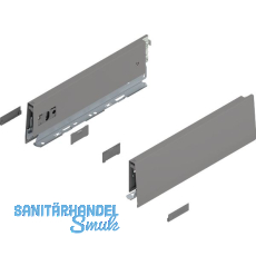 BLUM MERIVOBOX Zarge Höhe M, NL 300, Indiumgrau-matt BLUM MERIVOBOX Zarge Höhe M, NL 300, Indiumgrau-matt