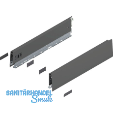 BLUM MERIVOBOX Zarge H�he M, NL 400, Oriongrau-matt