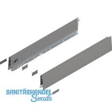 BLUM MERIVOBOX Zarge H�he M, NL 550, Indiumgrau-matt