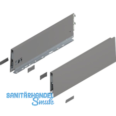 BLUM MERIVOBOX Zarge H�he K, NL 400, Indiumgrau-matt